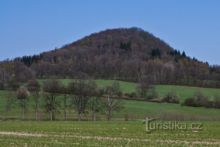 Vista da Skalickývrch a Chotowický