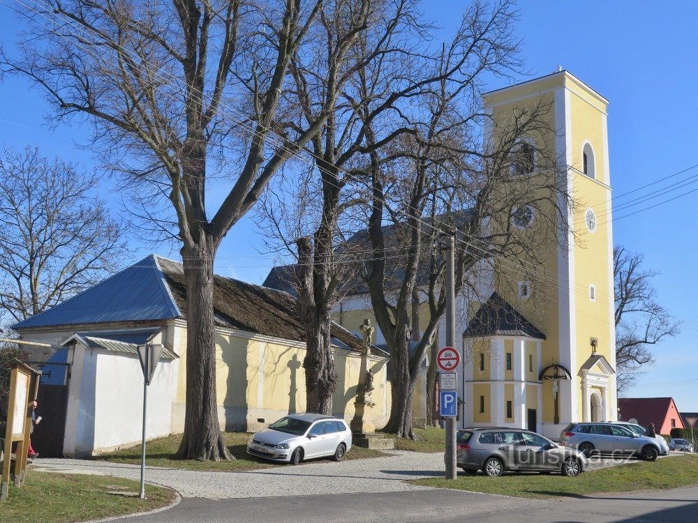 widok z pomnika św. Jan Nepomucký