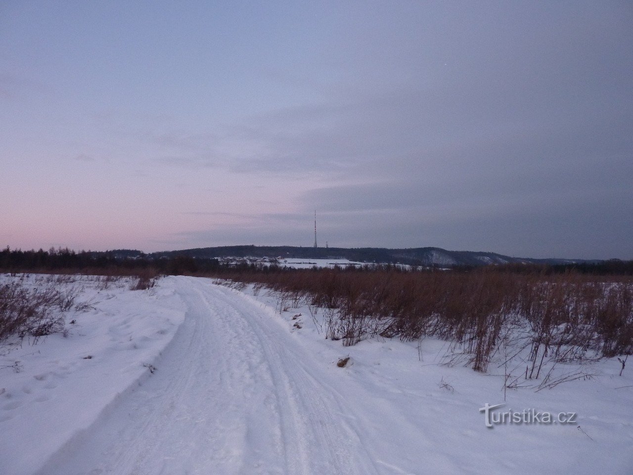 View from Trnová to Cukrák