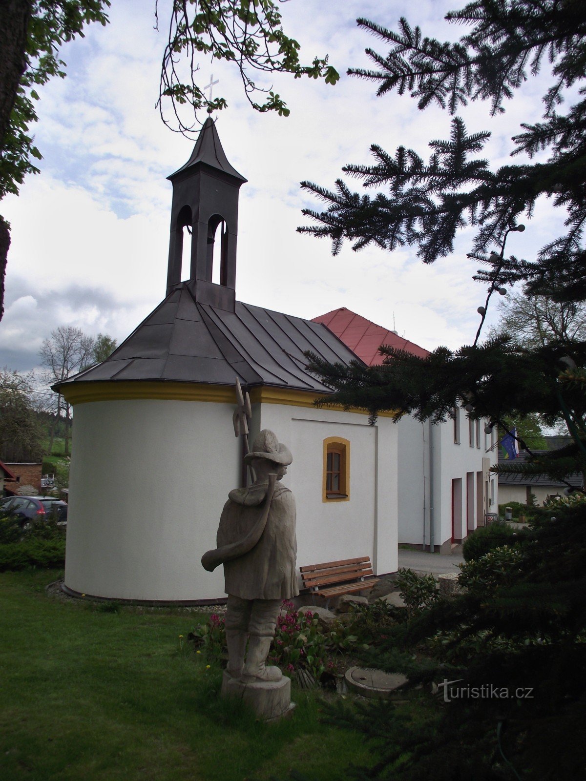 view from the end of the chapel