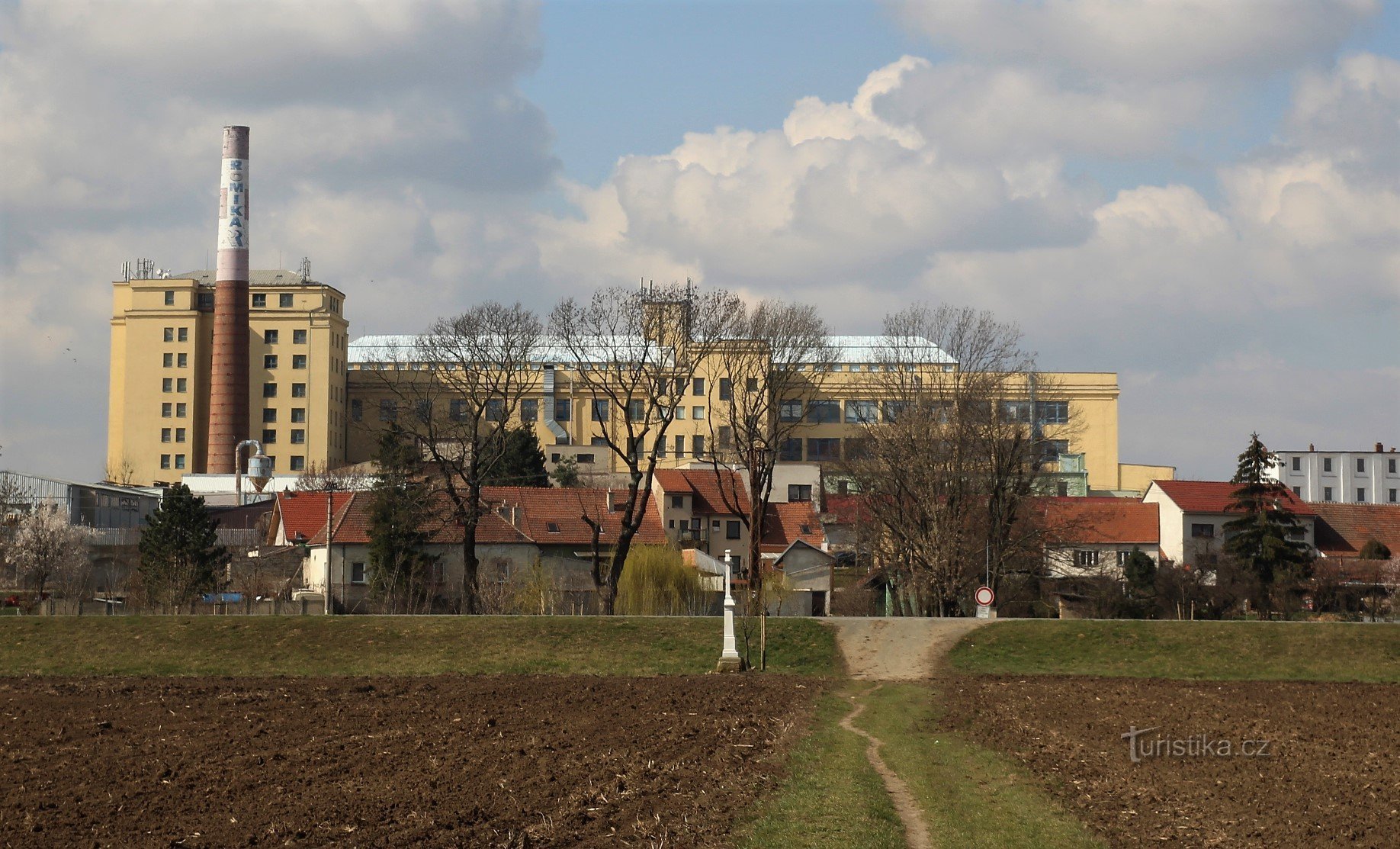 View from Židlochovice to Hrušovany