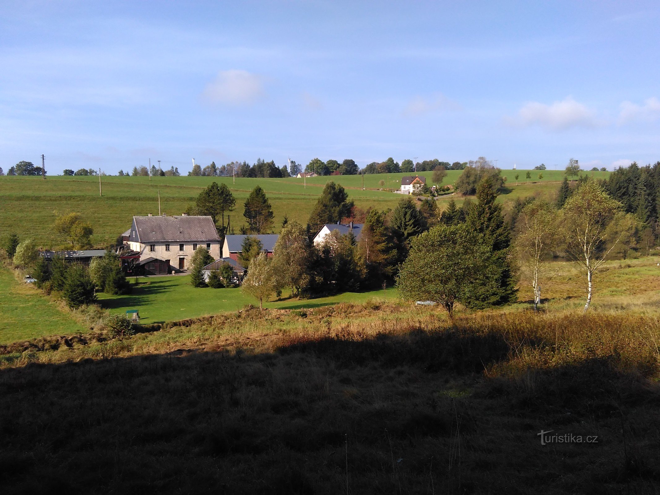 vue de l'autre côté de la frontière