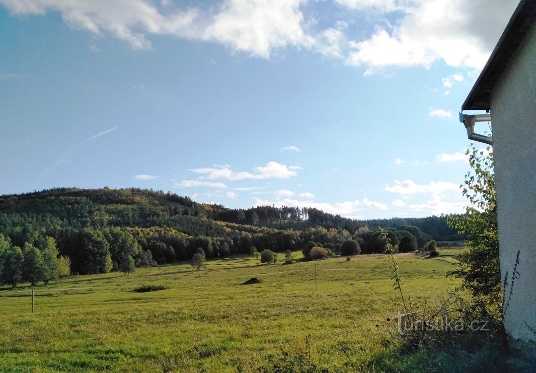 Vista verso la fattoria