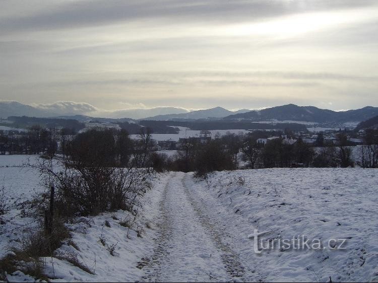 Blick auf Staríč