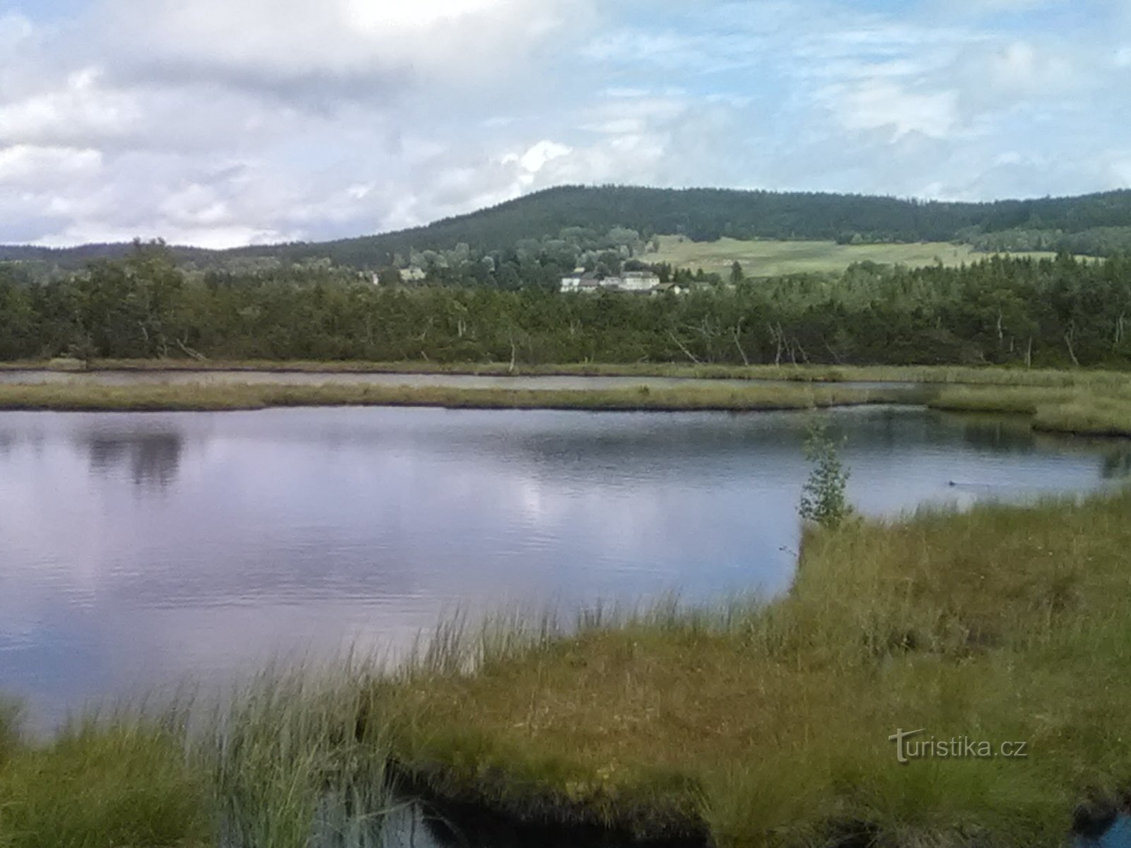 Blick nach rechts und mit Aussicht