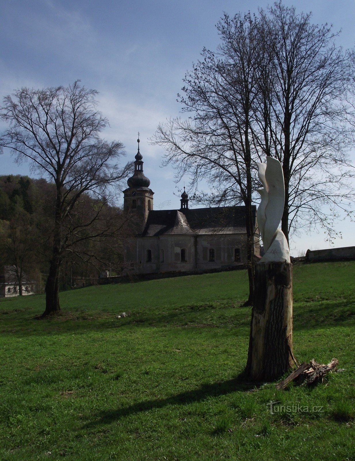 view from Andělská louka