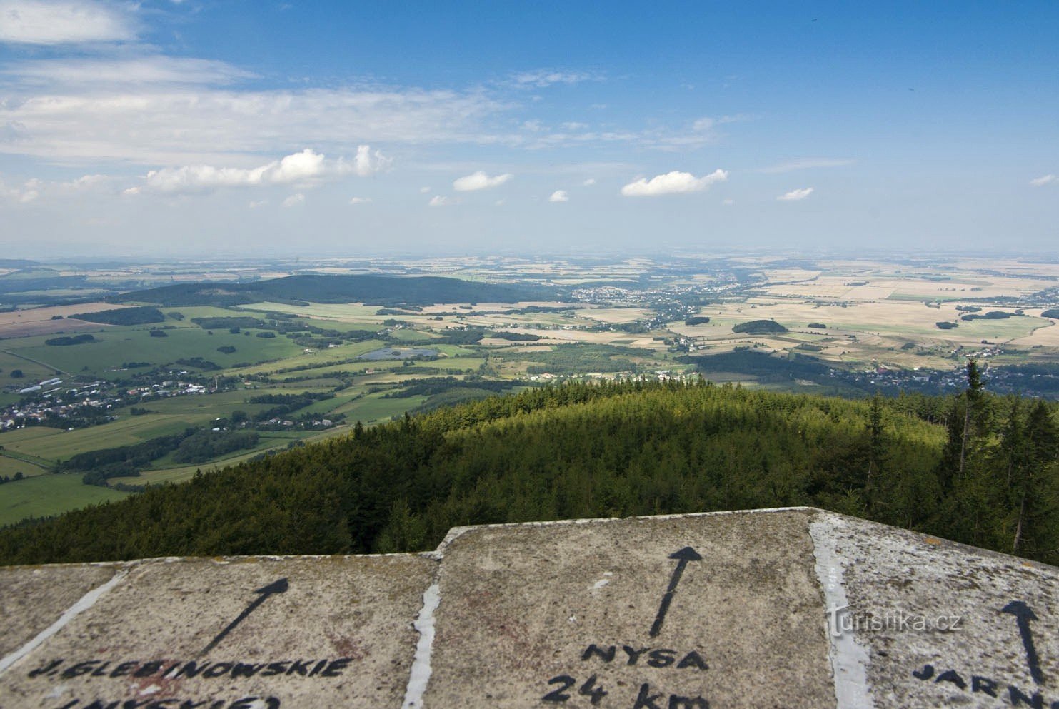 Pohled z Biskupské kupy