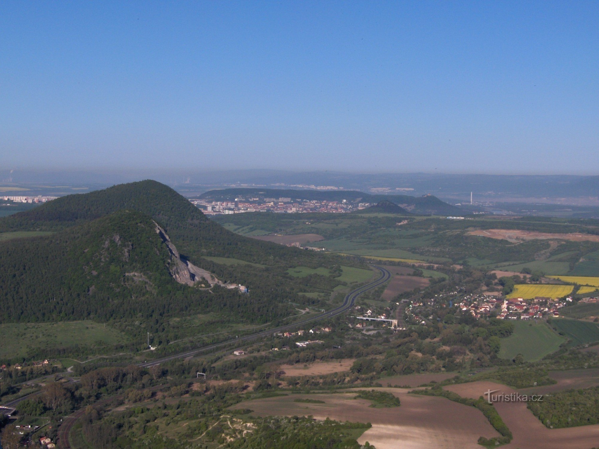 Blick von Bořno