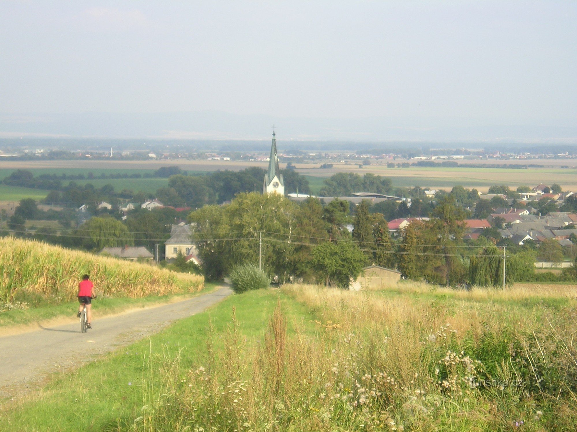 Widok z Cholinské dvork