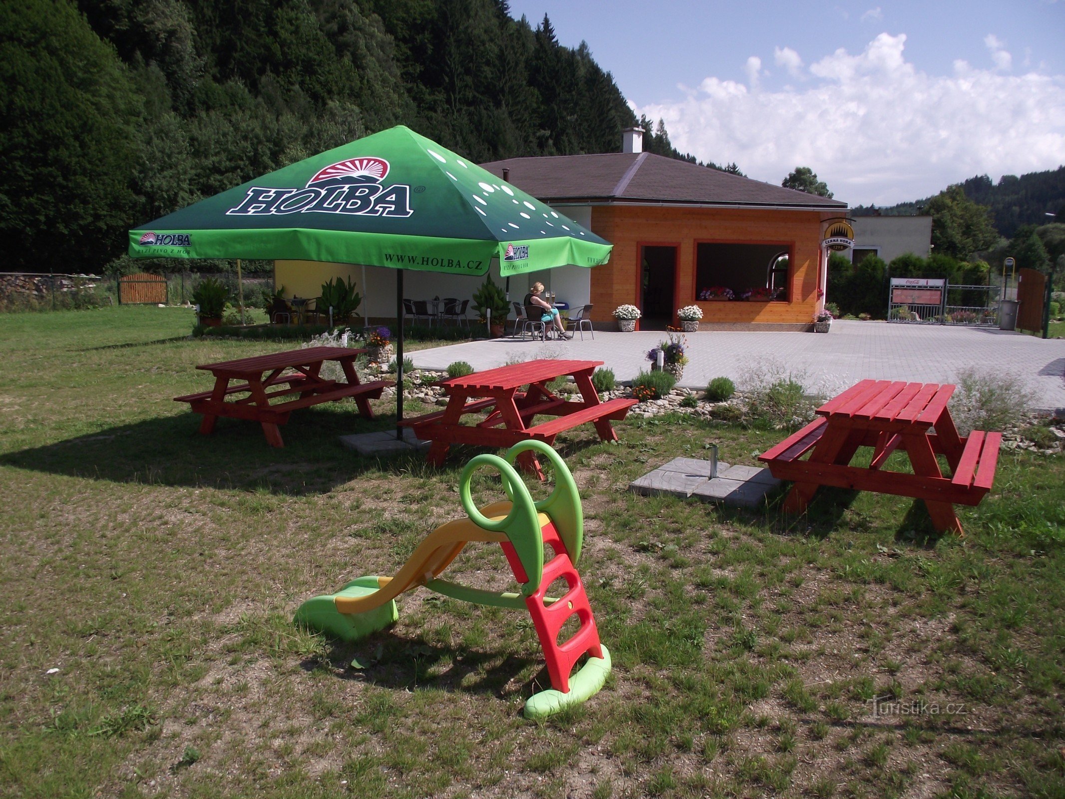 vista dall'angolo dei bambini