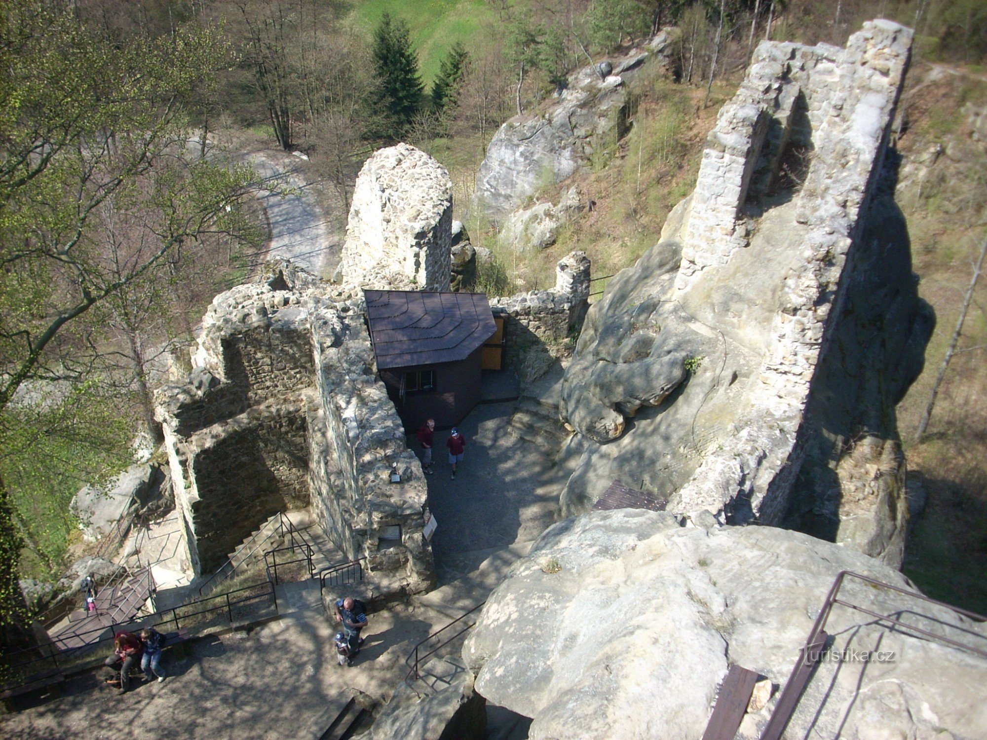 View from the main tower