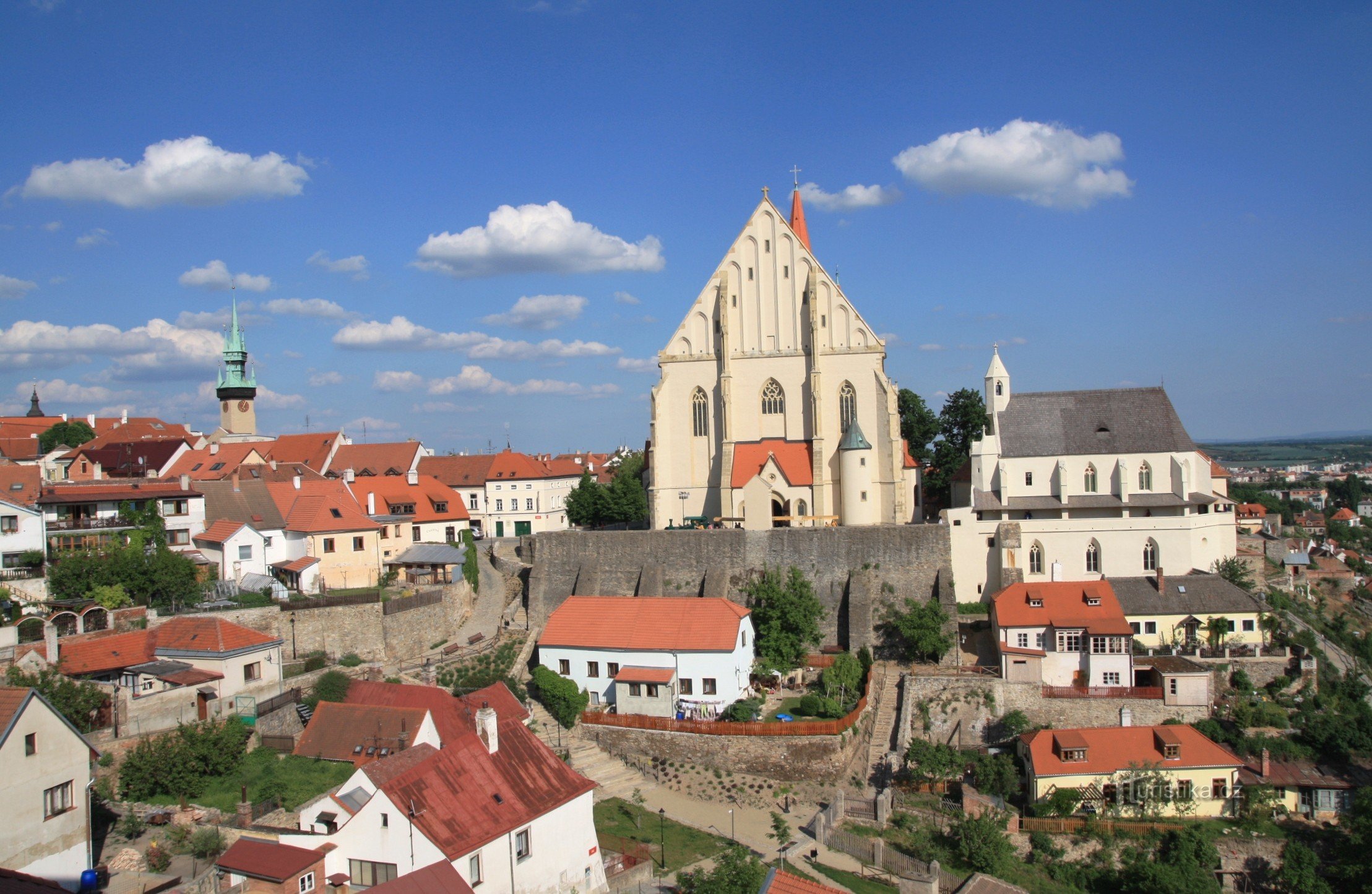 Vedere a orașului de la Belvederea Castelului