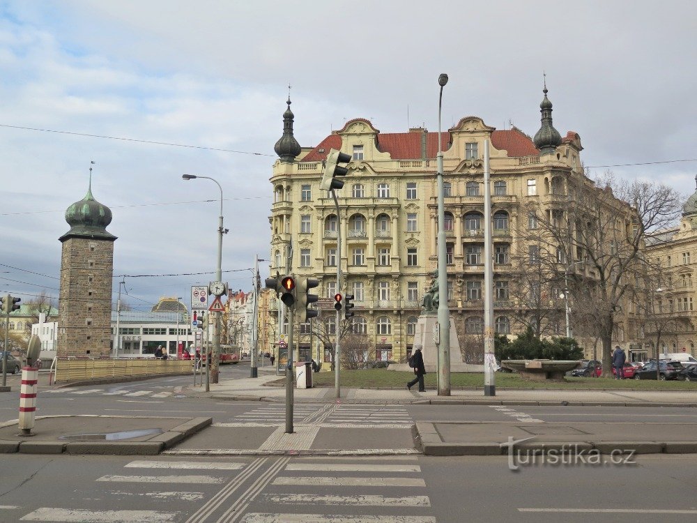 vista de Jiráskova náměstí