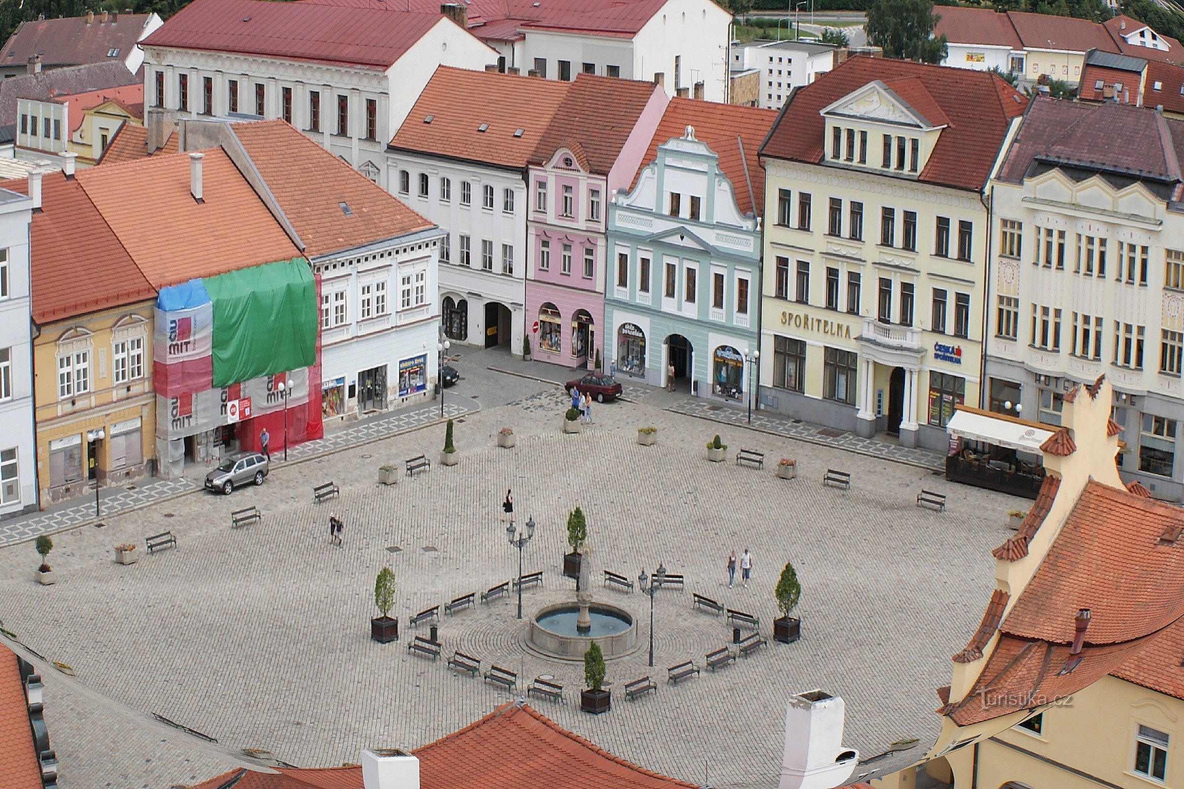 view from the church tower