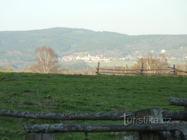 udsigt fra karst mod Kynžvart (L. Hanzl)