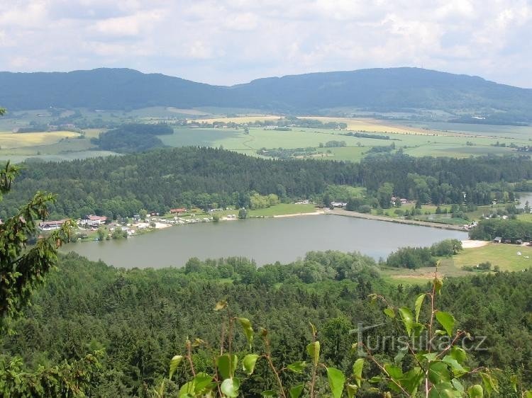 widok z Prachovki