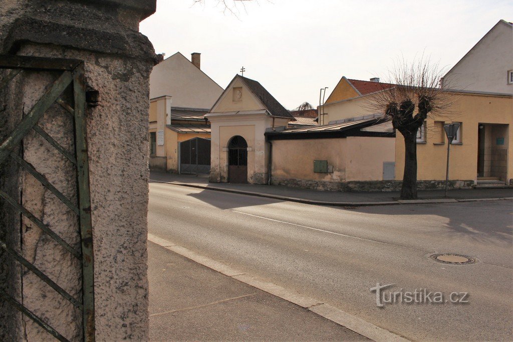 Blick von der Pravdova-Straße