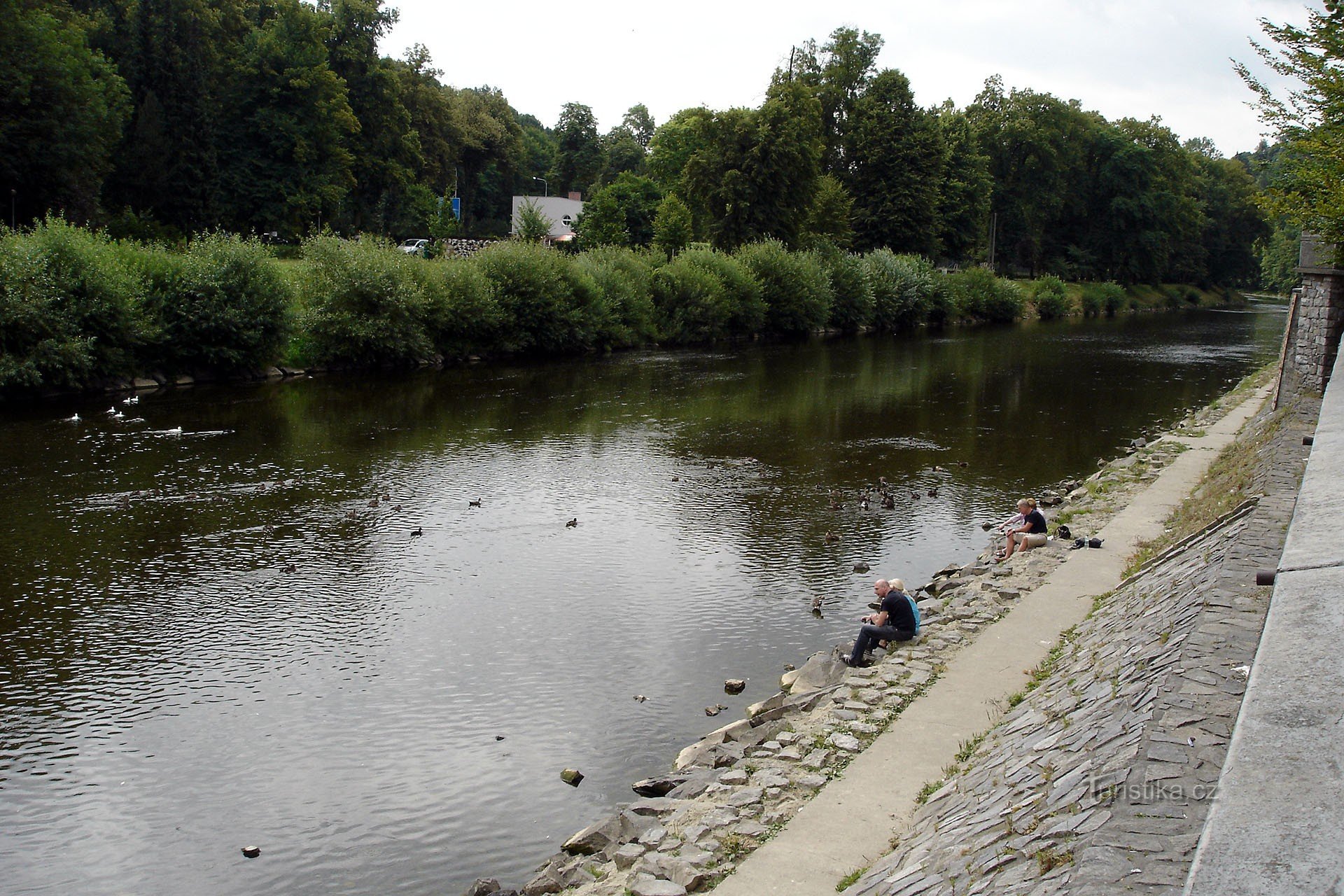 Blick von der Promenade