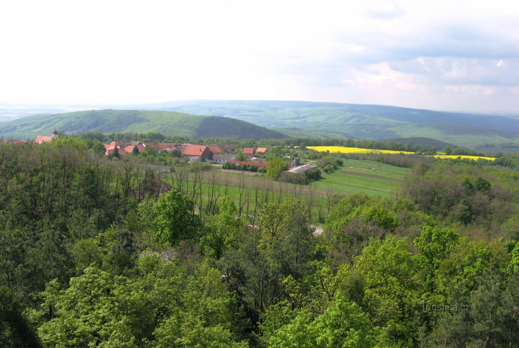 Blick vom Aussichtsturm