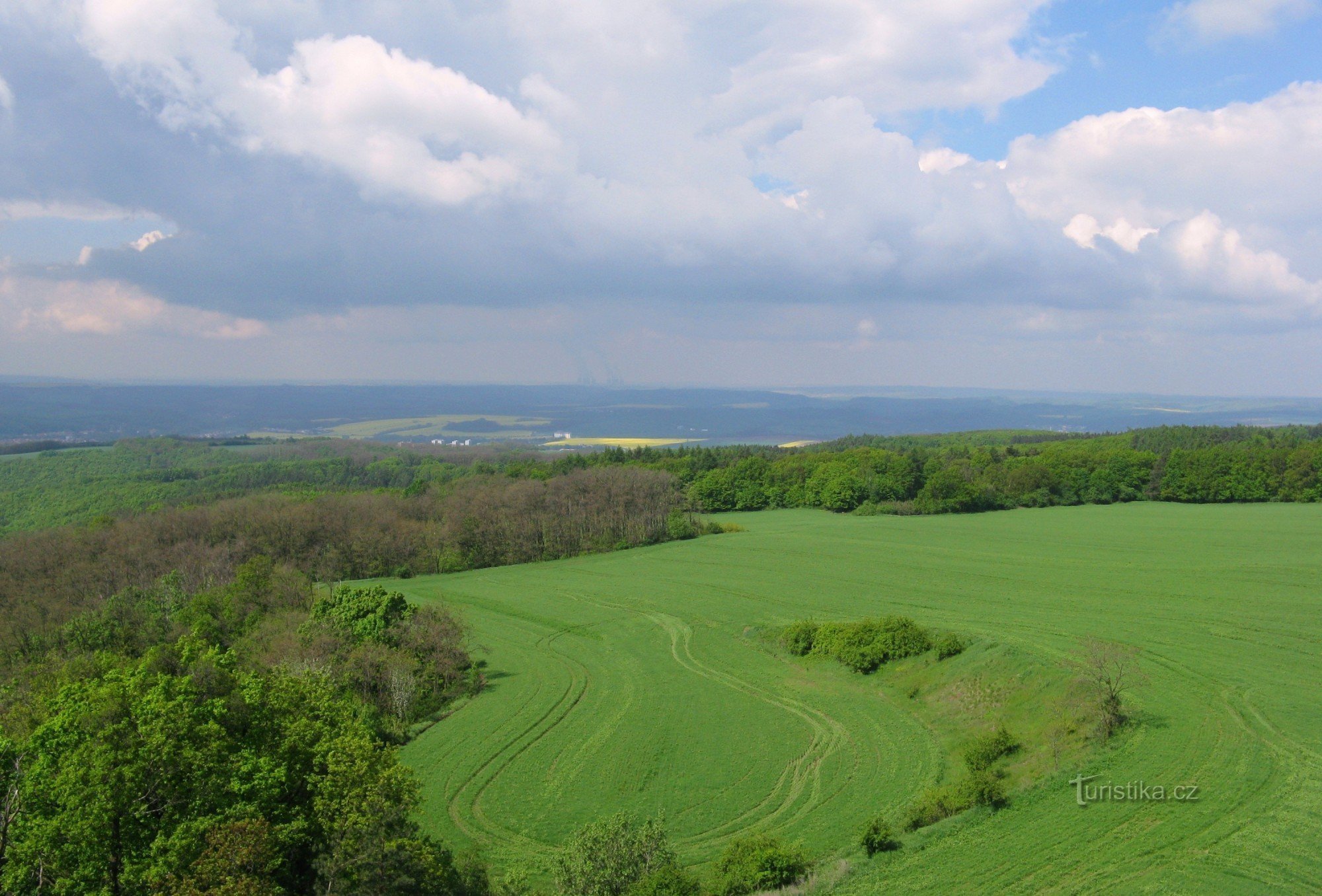 Vista da torre de vigia