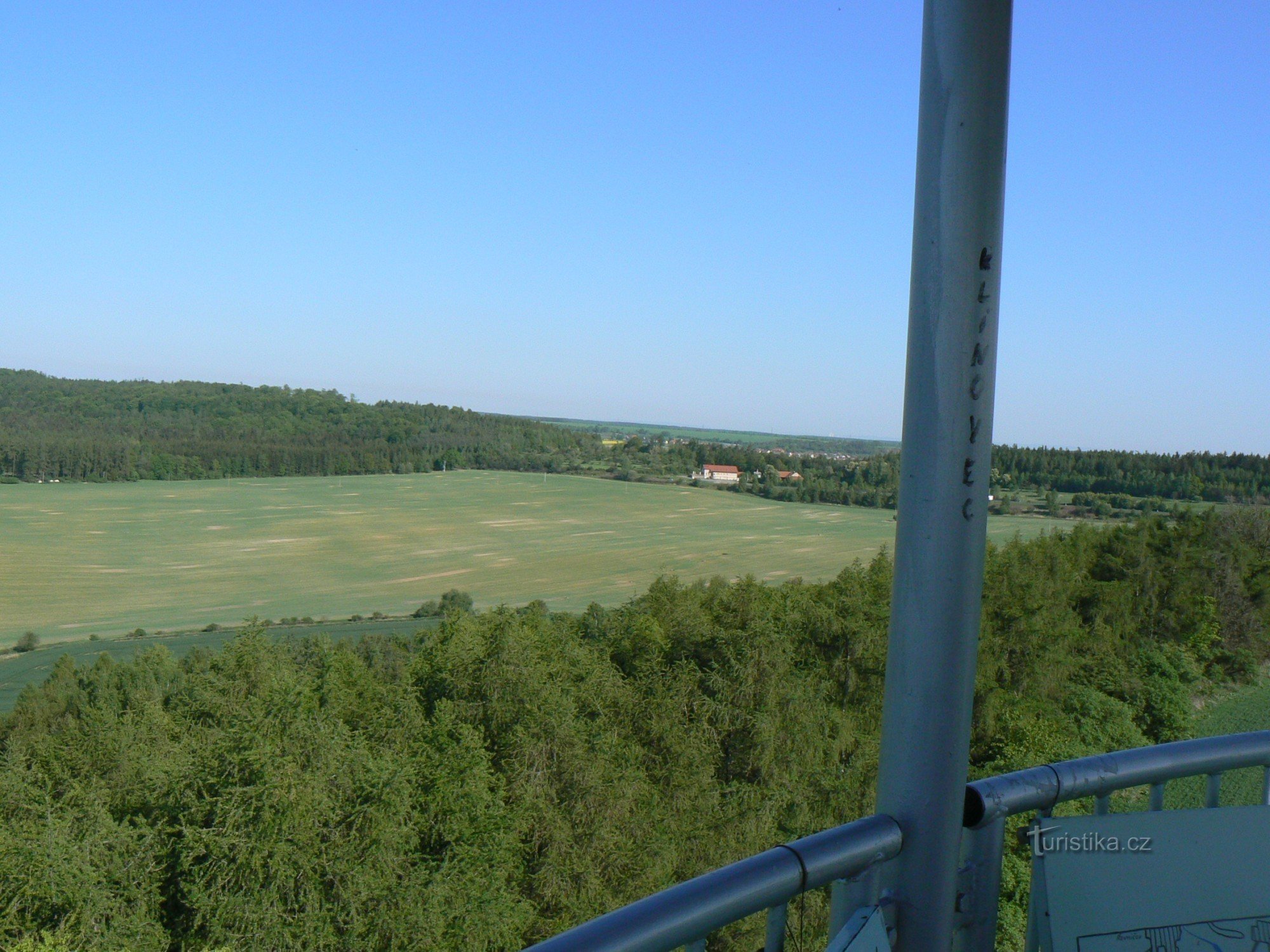 Vista da torre de vigia