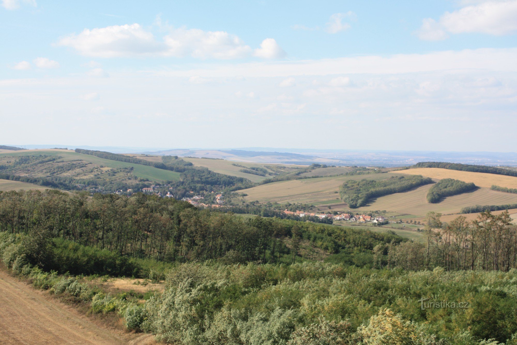 Vista dalla torre di avvistamento