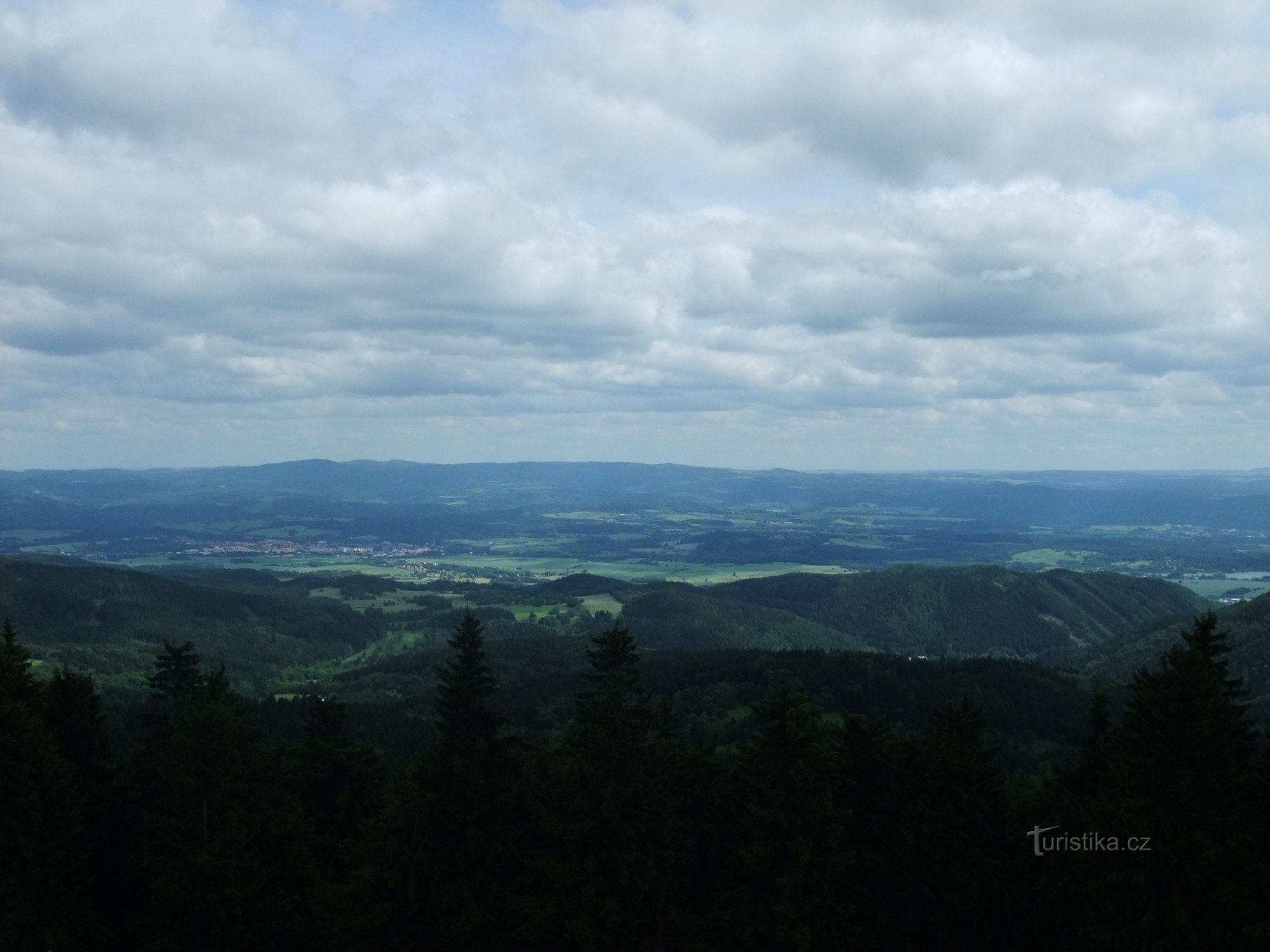 Vista da torre de vigia