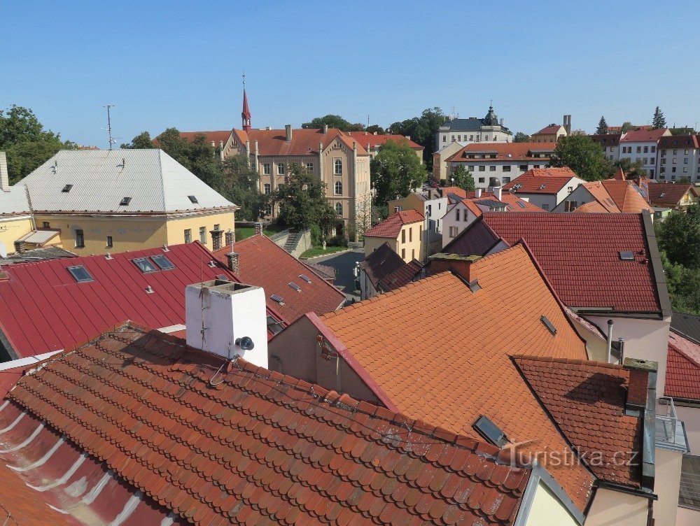 vue du soi-disant minaret