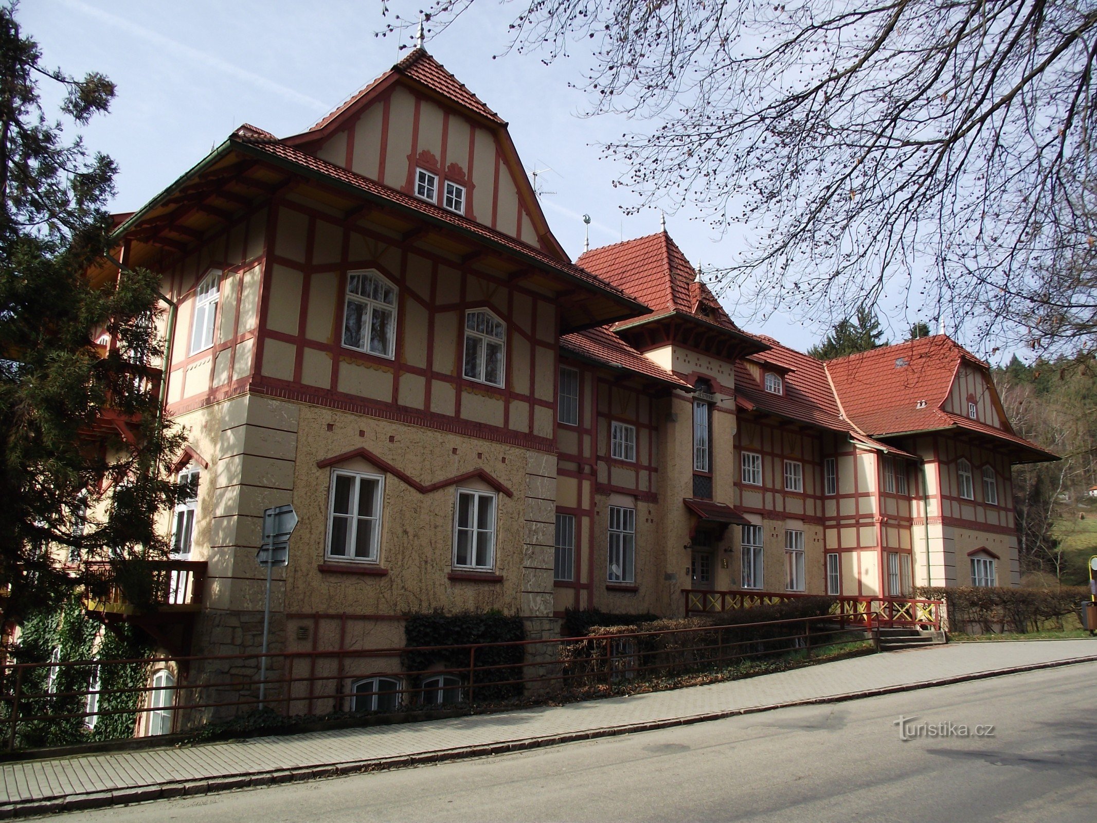 utsikt från Leoše Janáček Street
