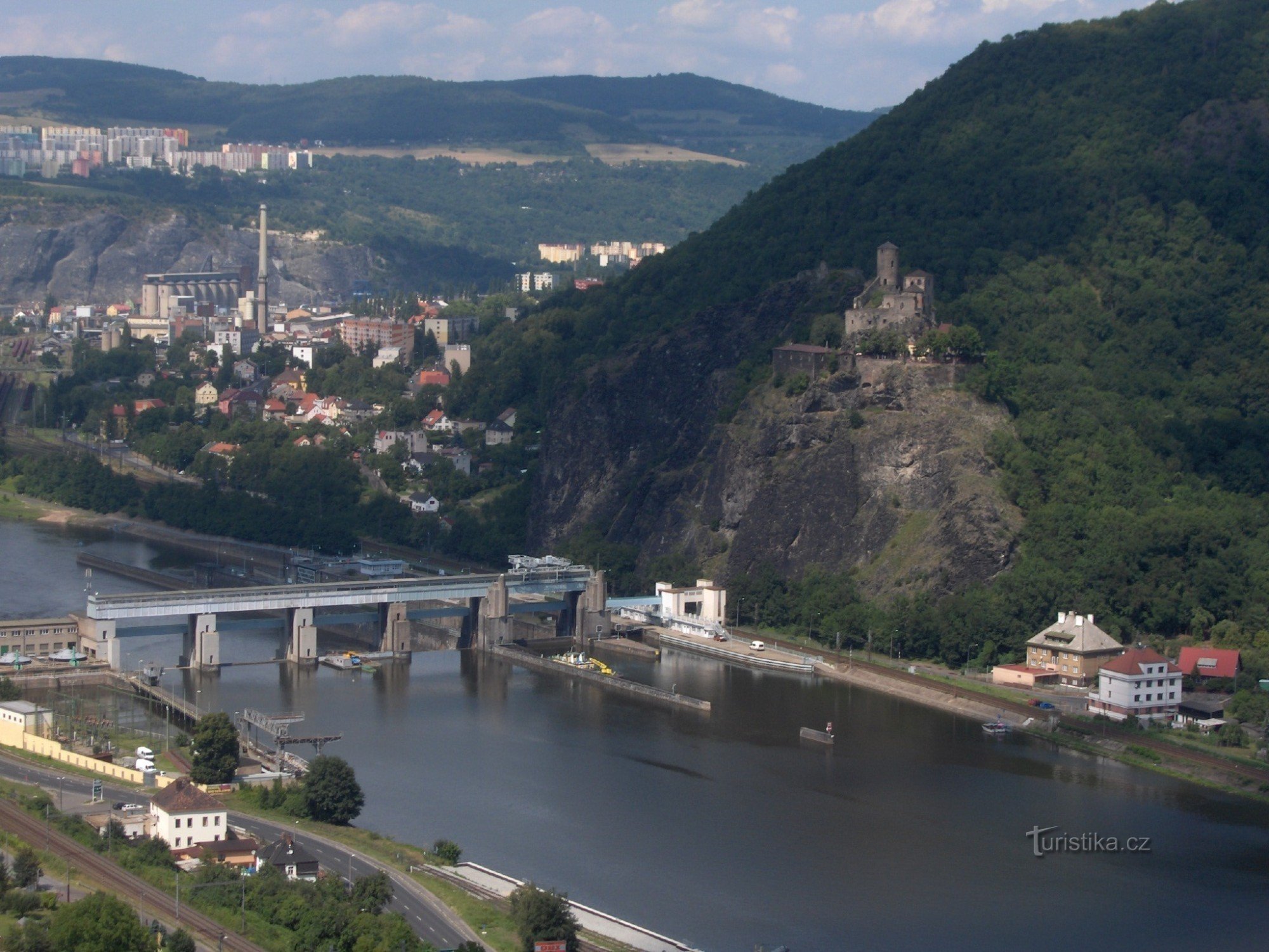 Blick von Vrkoč