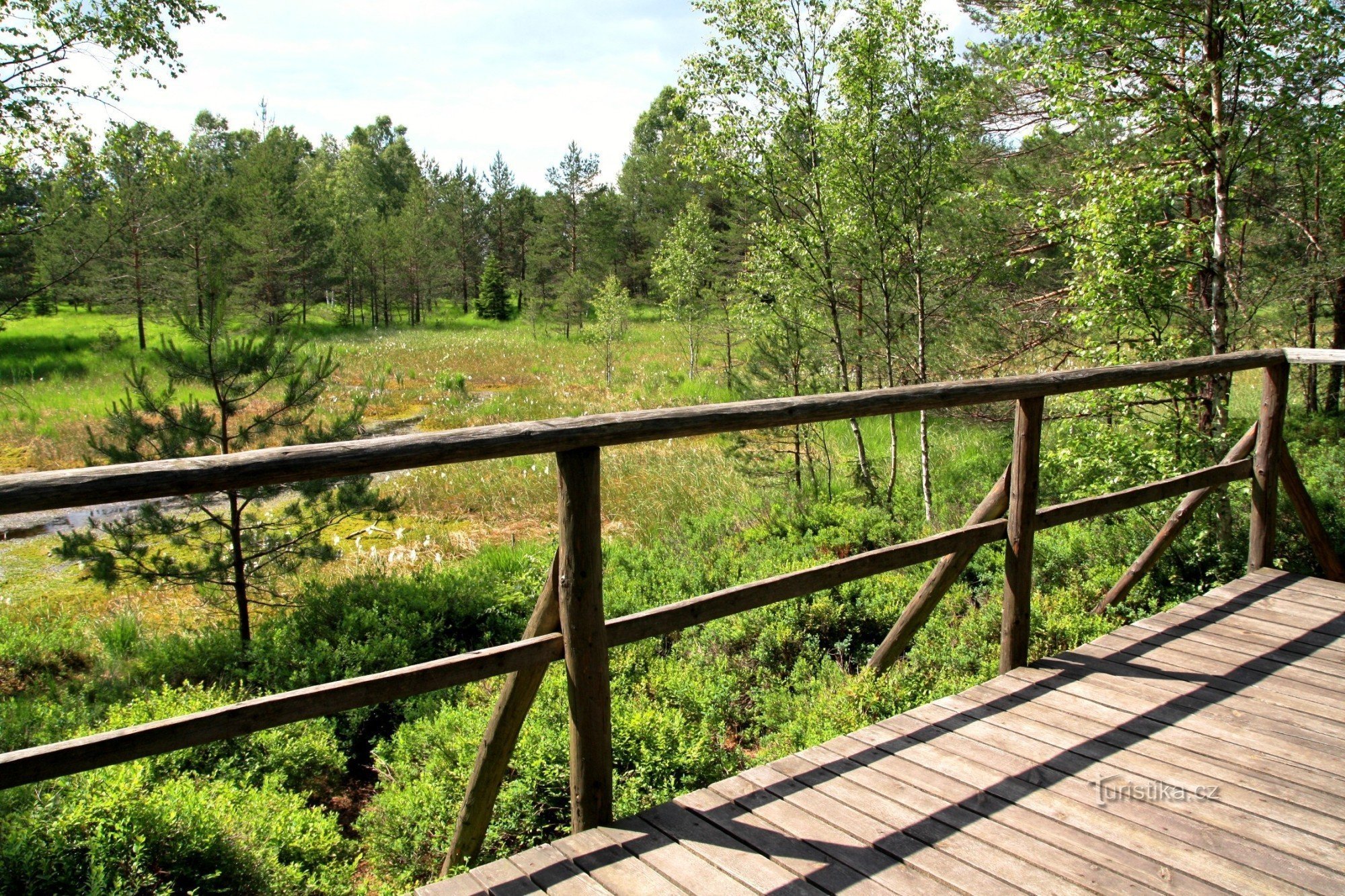 View from the viewing terrace