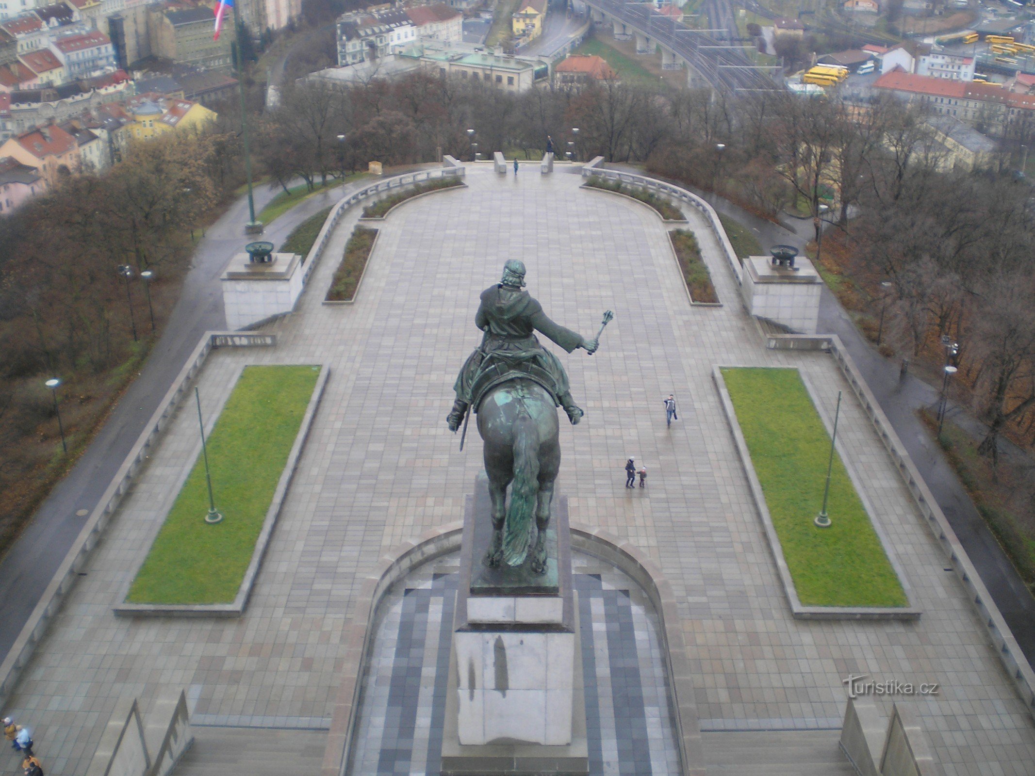 View from the viewing terrace