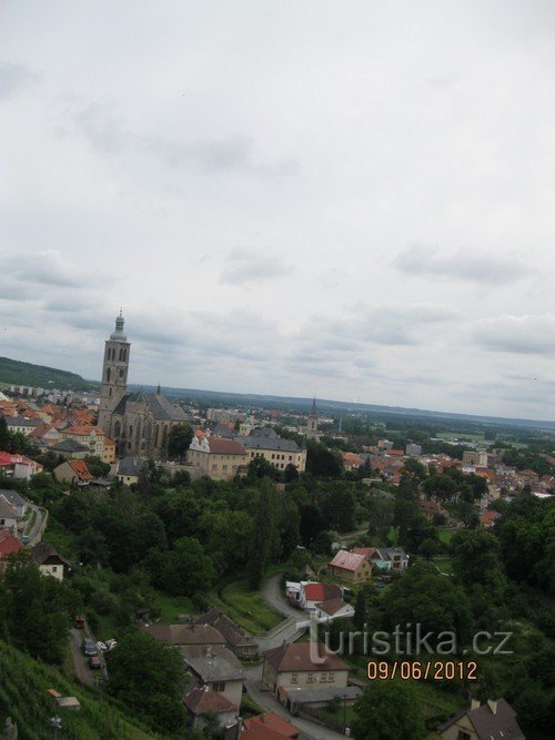 Vista dal punto di vista della città