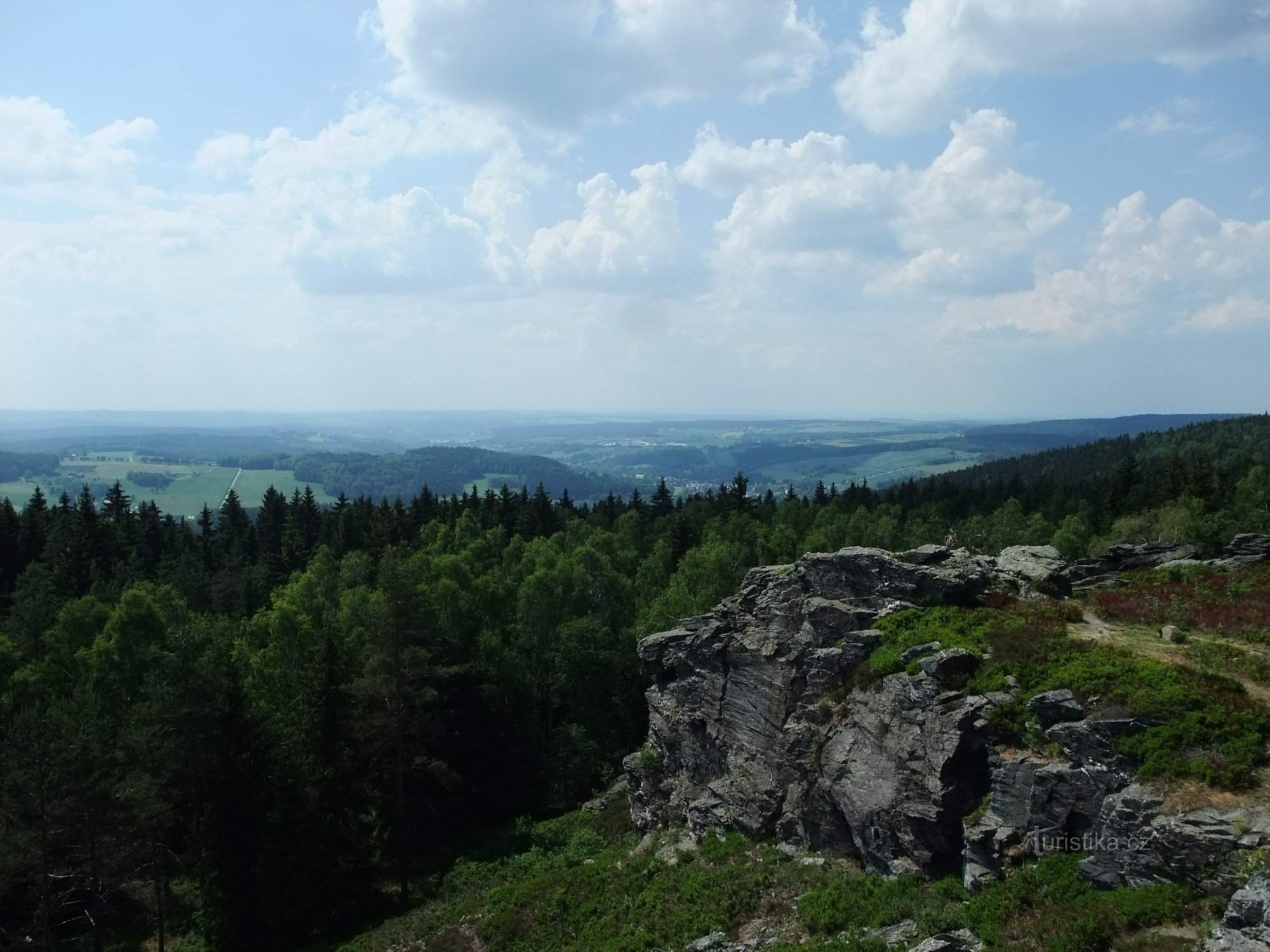 View from Vysoké kamen