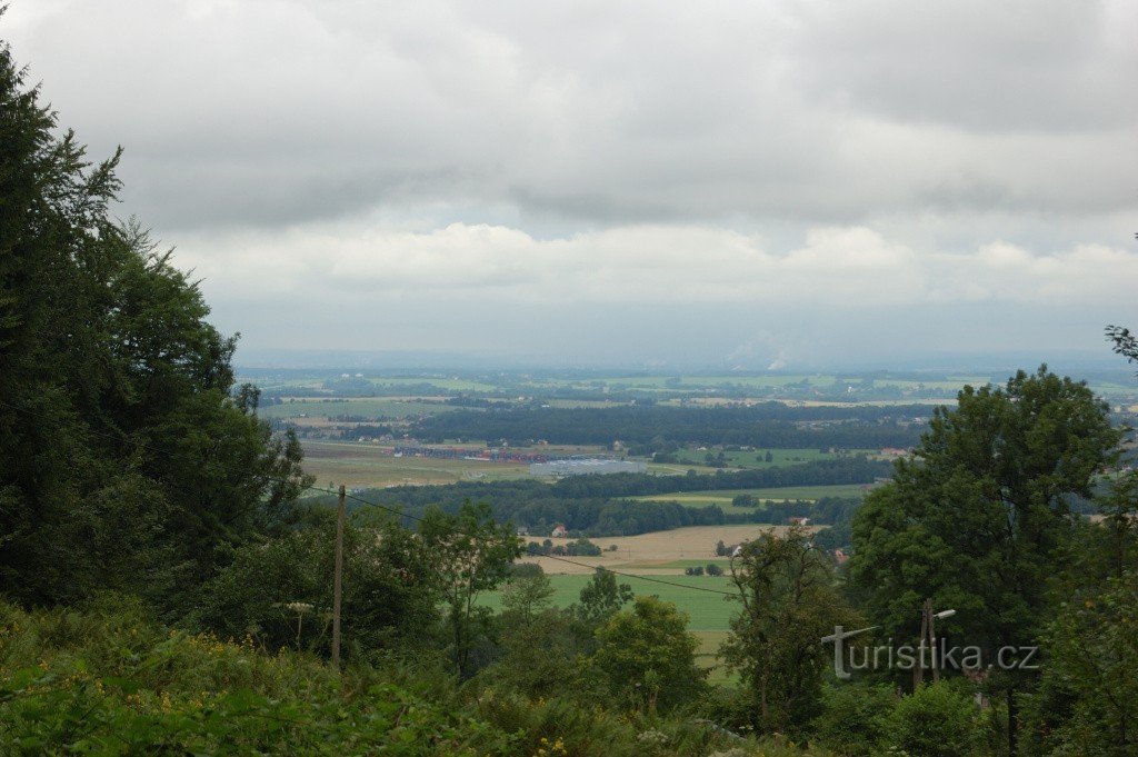 Vue depuis la montée vers Prašiva