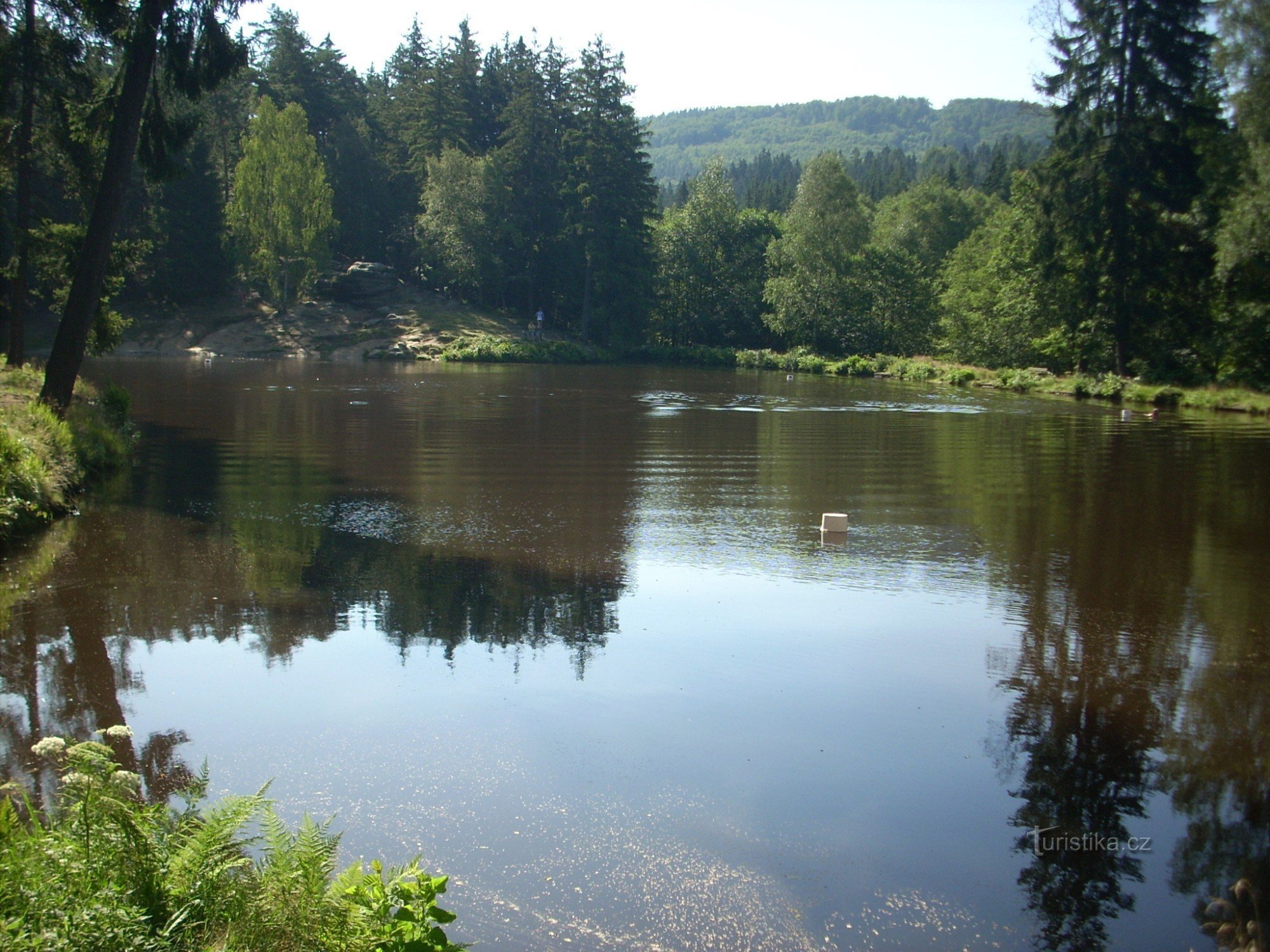 uitzicht vanaf de kust