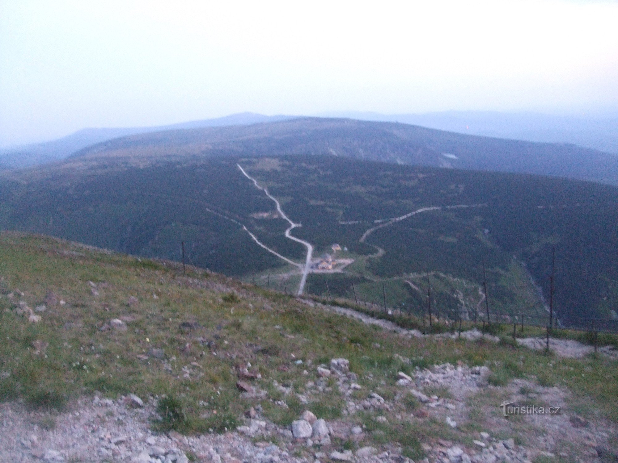 Blick von der Schneekoppe