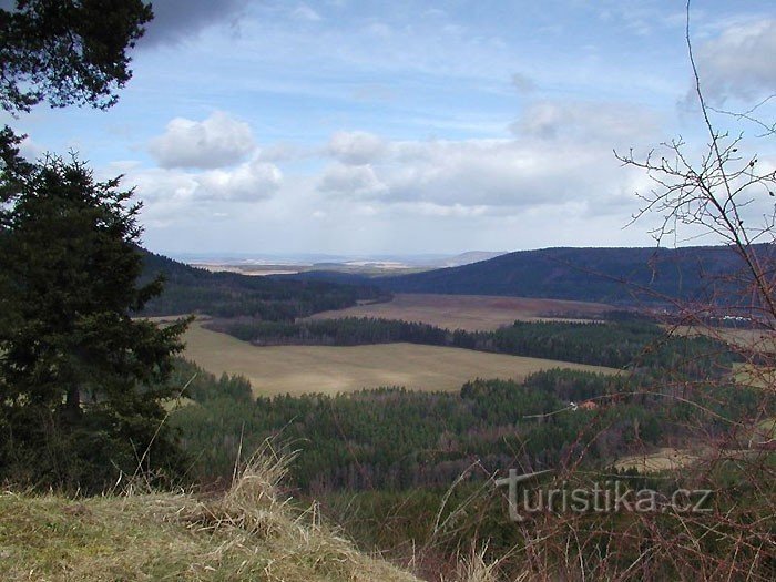 Vista da Špičák