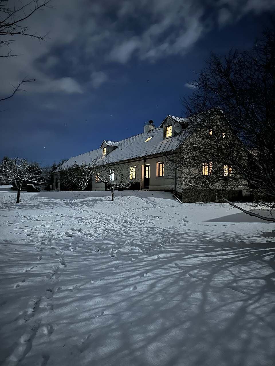 Pohled ze spodní zahrady