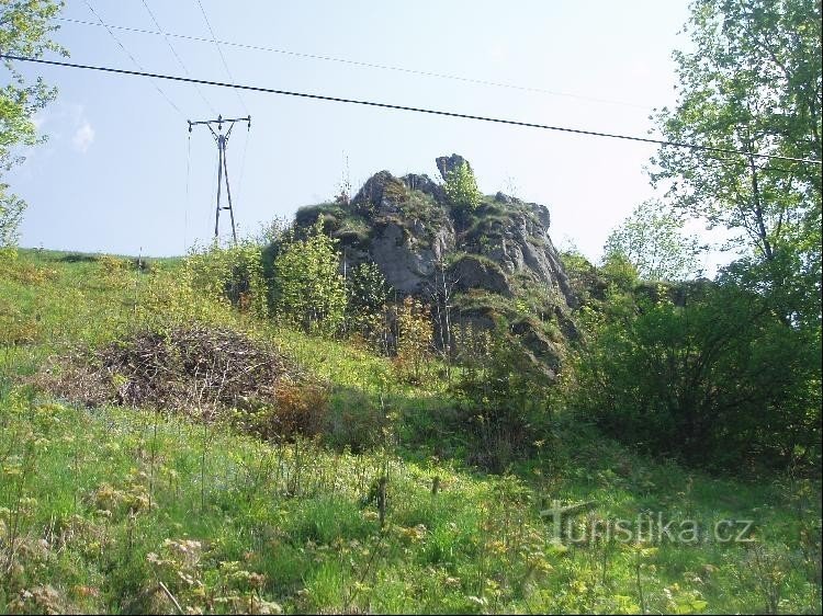 vue depuis le sentier vers Bíla hora