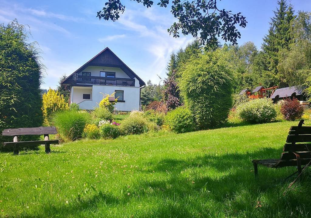 Blick aus dem Garten