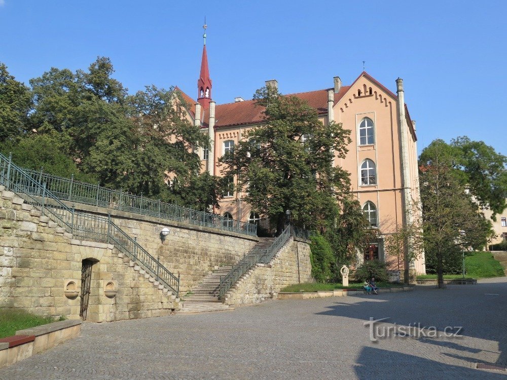 näkymä Žižkov nám.