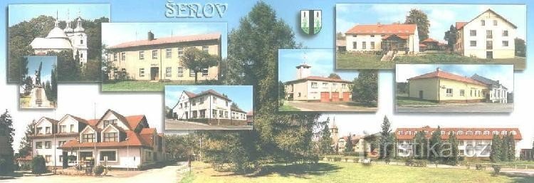 Carte poștală de la Šenov