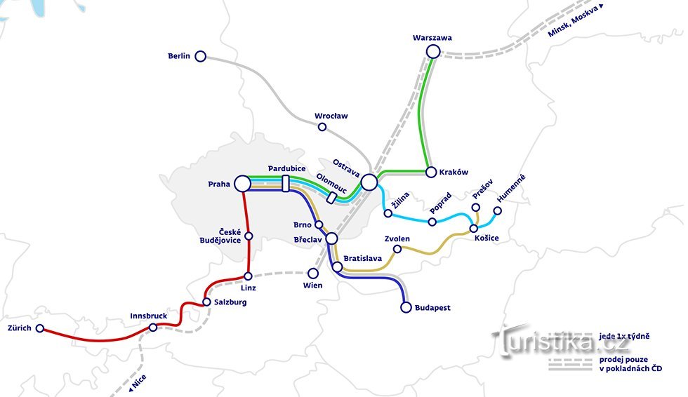 Trains de nuit confortables, réveillez-vous à votre destination