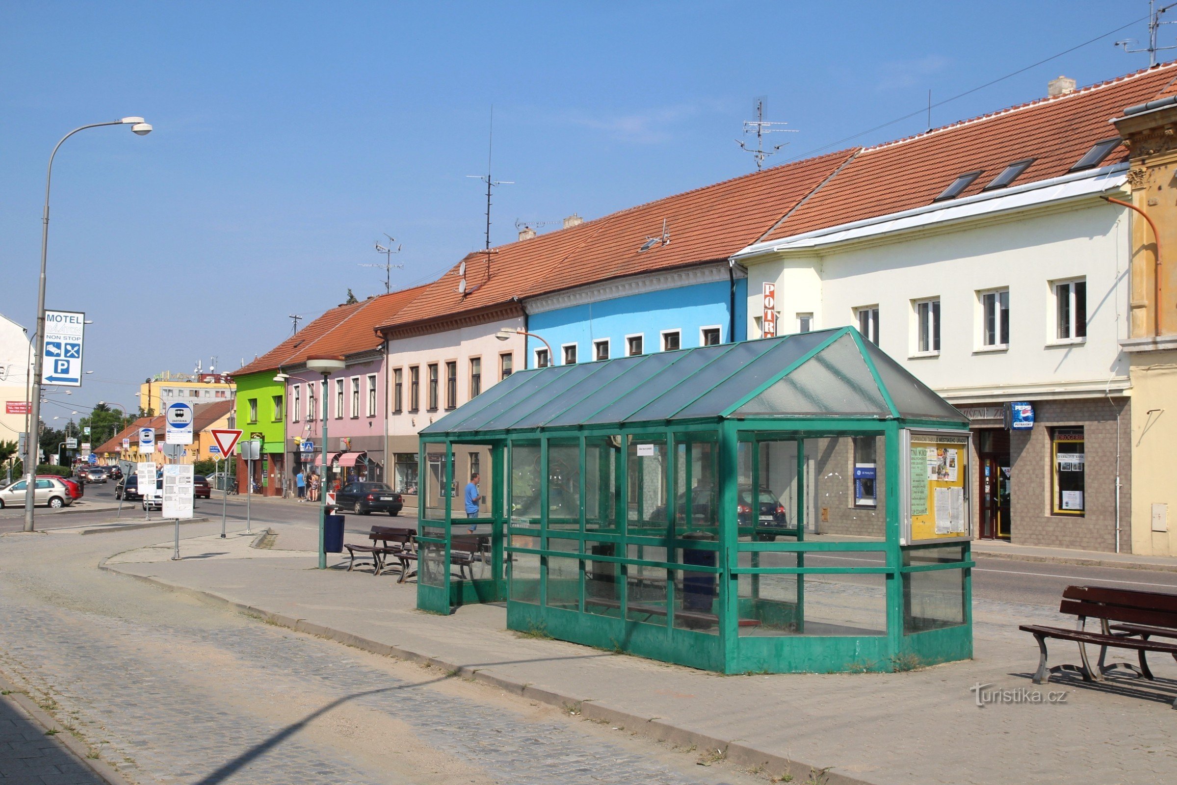 Pohořelice - dworzec autobusowy