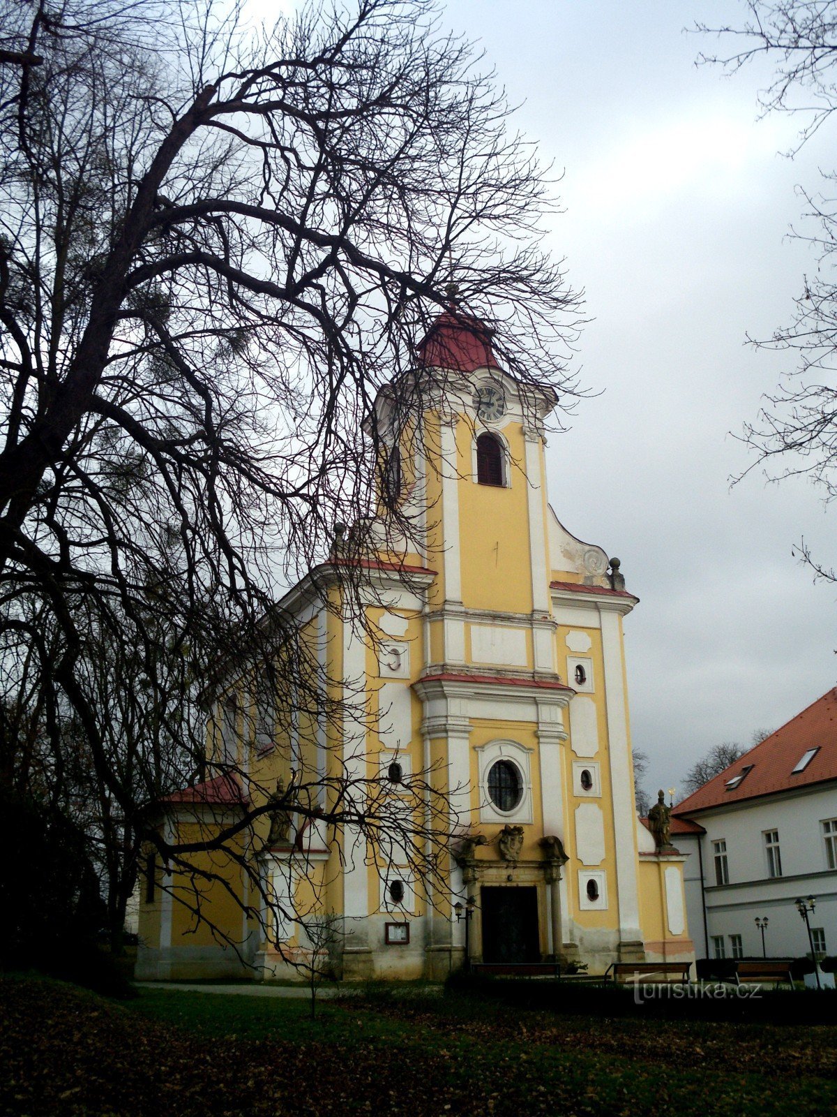 Pohořelice - kościół św. Jan Nepomucký