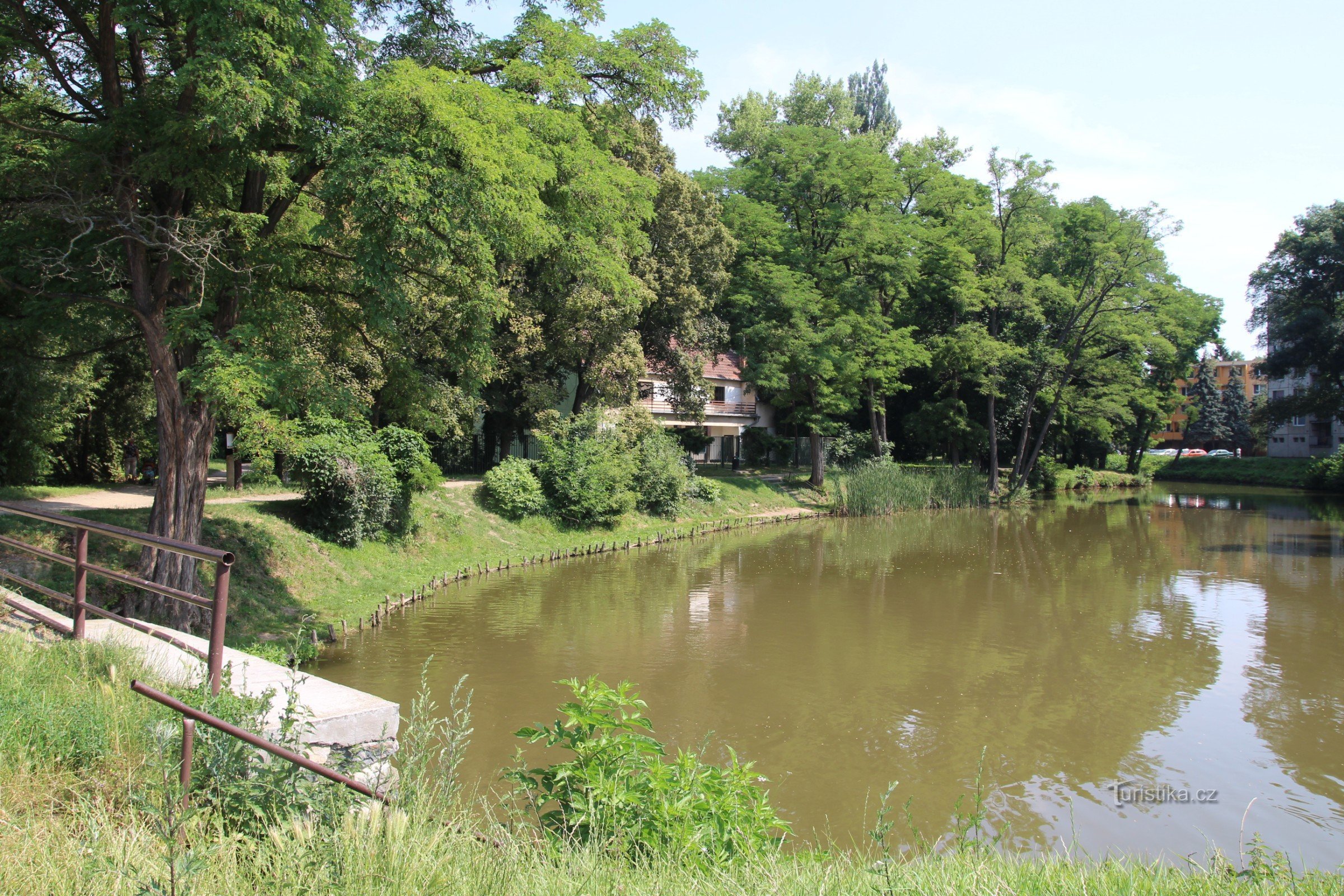 Pohořelice - stadspark in 2012