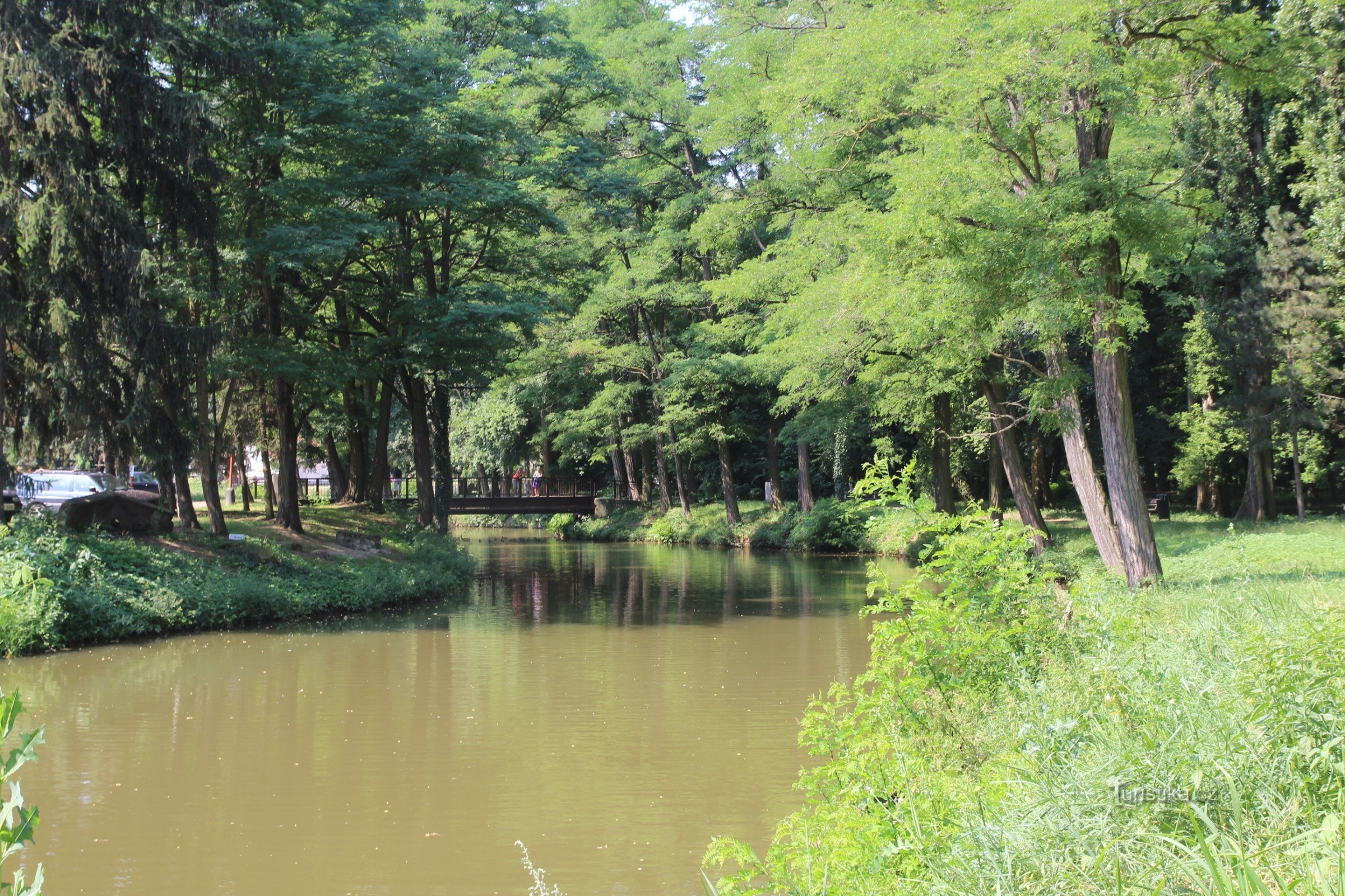 Pohořelice - parc oraș în 2012