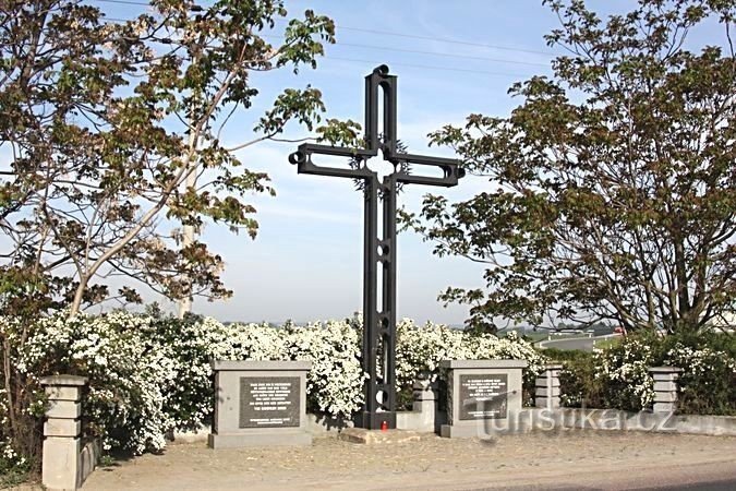 Pohořelice - monument voor deportatie