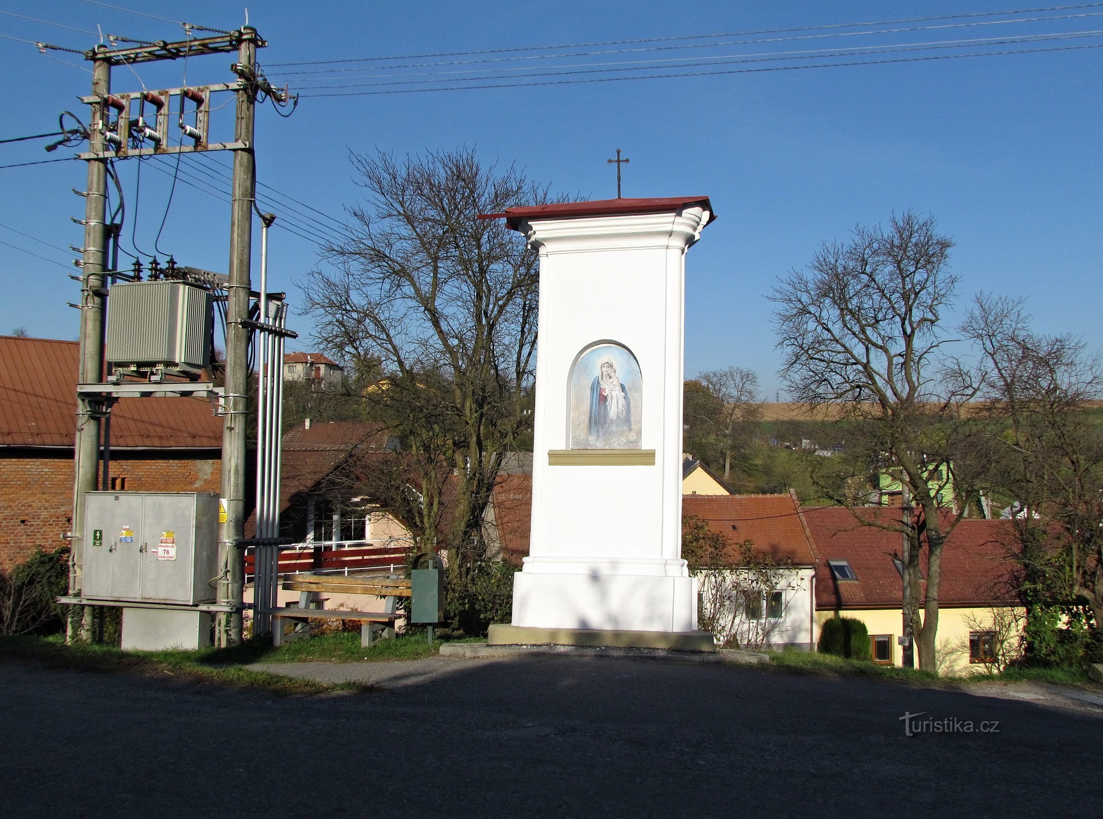 Pohořelice - kaplica wnękowa